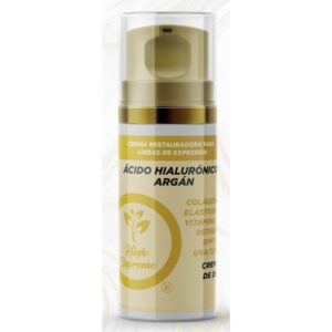 CREMA RESTAURADORA ACIDO HIALURONICO CON ARGAN DIA CON 50 UVA/UVM 40 ML.