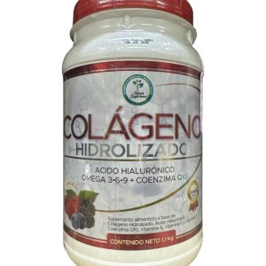 COLAGENO HIDROLIZADO SABOR FRUTOS ROJOS 1.1 KG