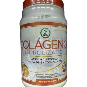 COLAGENO HIDROLIZADO SABOR NARANJA 1.1 KG