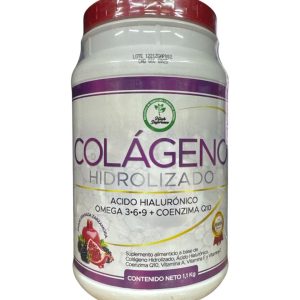 COLAGENO HIDROLIZADO SABOR GRANADA Y ZARZAMORA 1.1 KG