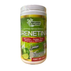 GRENETINA SABOR LIMON 500 GR. NATUMEX