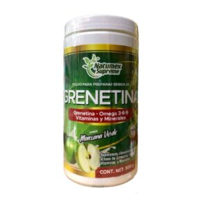 GRENETINA SABOR MANZANA VERDE 500 GR. NATUMEX