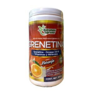 GRENETINA SABOR NARANJA 500 GR. NATUMEX