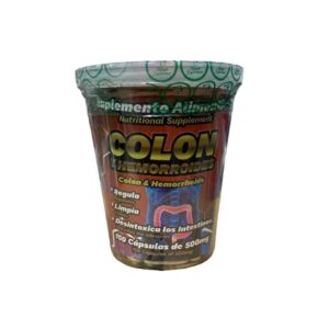 CAPSULAS COLON Y HEMORROIDES VASO C/150