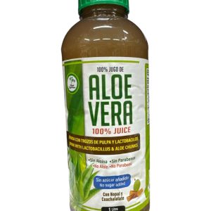 BEBIDA DE ALOE VERA CON LACTOBACILOS CUACHALALATE Y NOPAL 1L