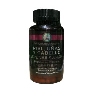 CAPSULAS PIEL, UÑAS Y CABELLO COLAGENO C/90