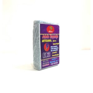 JABON ESPONJA ARTESANAL LAVANDA 120 GR.
