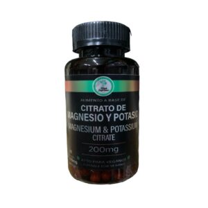 CAPSULAS CITRATO DE MAGNESIO Y POTASIO C/90