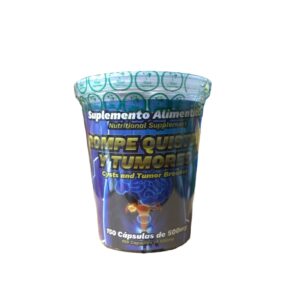 CAPSULAS ROMPE QUISTES Y TUMORES VASO C/150