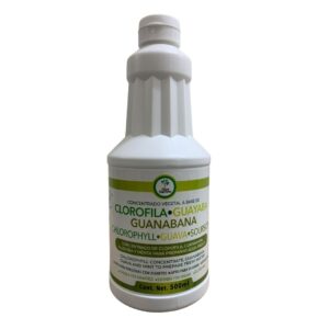 CLOROFILA LIQUIDA GUAYABA Y GUANABANA 500 ML