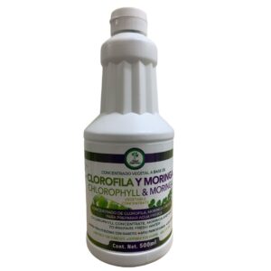 CLOROFILA Y MORINGA LIQUIDA 500 ML