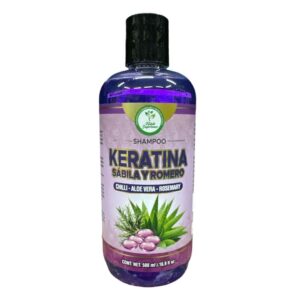 SHAMPOO KERATINA, SABILA Y ROMERO 500 ML