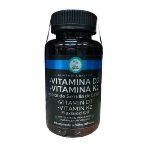 TABLETAS VITAMINAS D3 Y K2 C/60