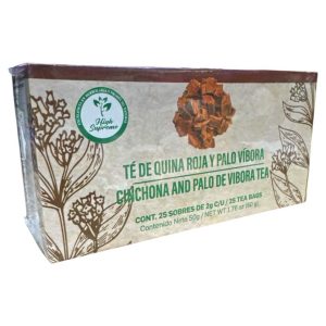 TE INSTANTANEO DE QUINA ROJA Y PALO VIBORA C/25 SOBRES