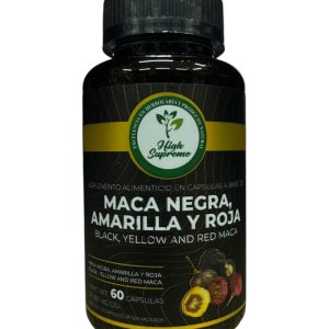 CAPSULAS MACA NEGRA, AMARILLA Y ROJA C/60