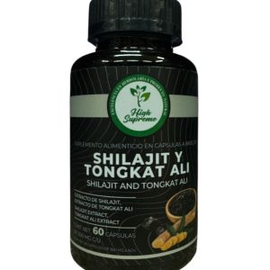 CAPSULAS SHILAJIT Y TONGKAT ALI C/60
