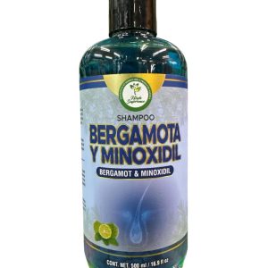 SHAMPOO BERGAMOTA Y MINOXIDIL 500 ML. (NUEVA PRESENTACION)