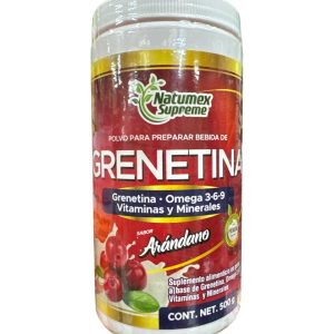 GRENETINA SABOR ARANDANO 500 GR. NATUMEX