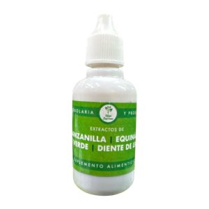 EXTRACTO MANZANILLA, EQUINACEA, TE VERDE Y DIENTE DE LEON 30 ML. ATHENEA