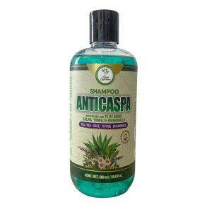 SHAMPOO ANTICASPA 500 ML.